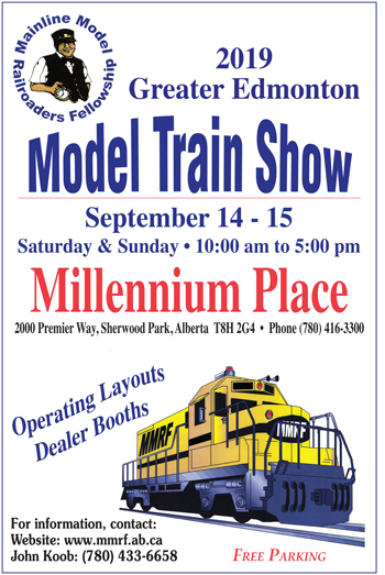 2019 Greater Edmonton Train Show