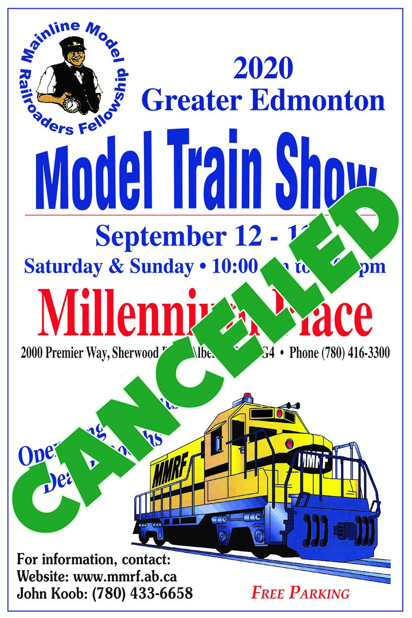 2020 Greater Edmonton Model Train Show