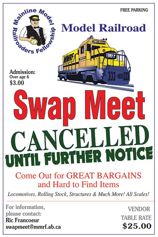 MMRF Spring Swap Meet Cancelled