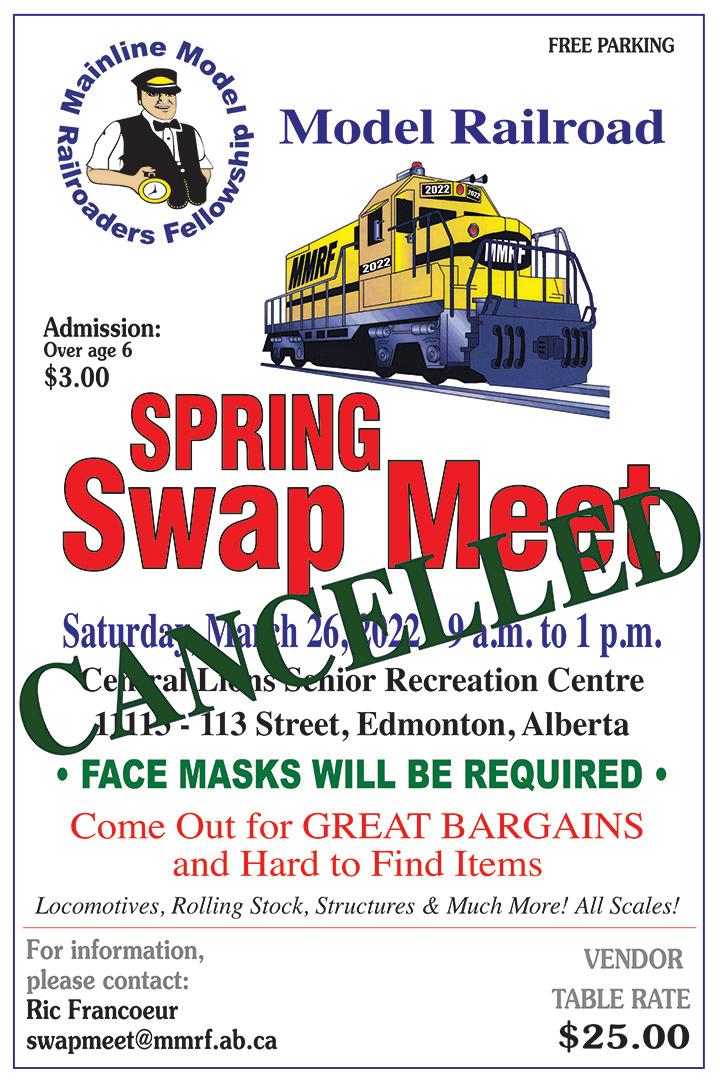 MMRF Spring Swap Meet Cancelled