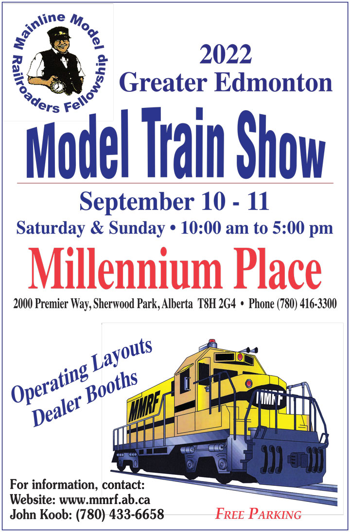 2022 Greater Edmonton Model Train Show